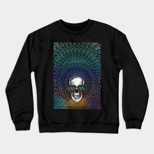 skull Crewneck Sweatshirt by helintonandruw